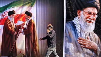 Mojtaba Khamenei, who has not made any public appearance since being announced as Iran's Supreme Leader, had reportedly sought to attend his father's funeral in Tehran. (AFP)