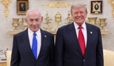 Trump and Netanyahu meet for the first time since launching the Iran war
