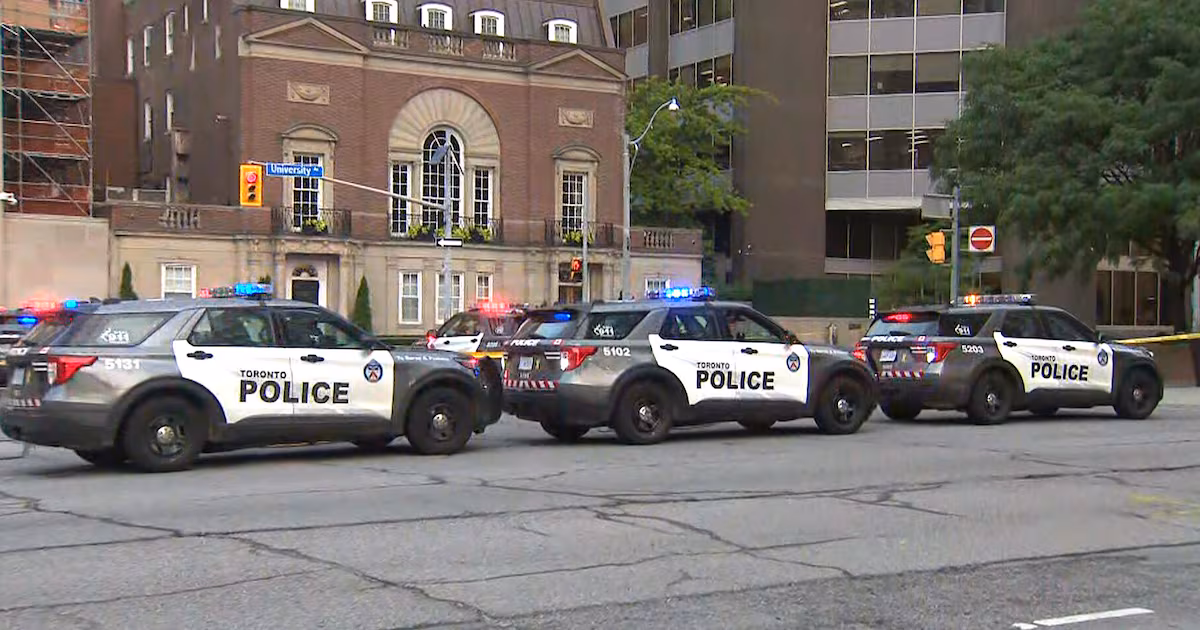Toronto police investigating after shots fired outside U.S. Consulate - CTV News