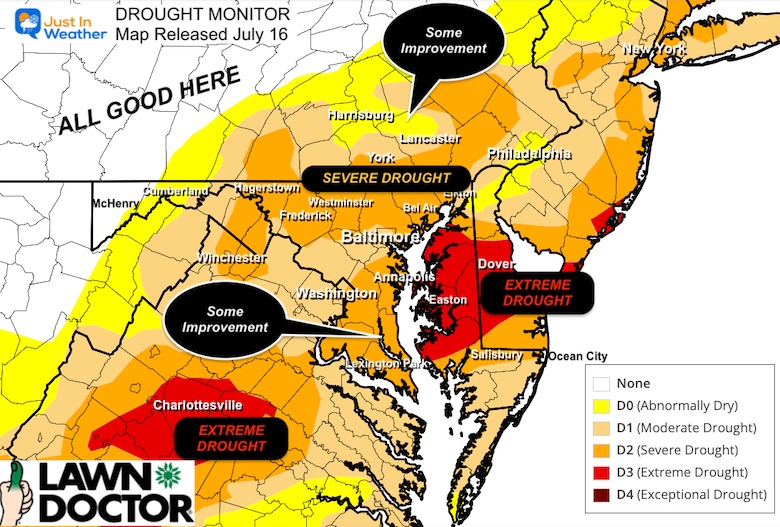 July 16 Drought Monitor