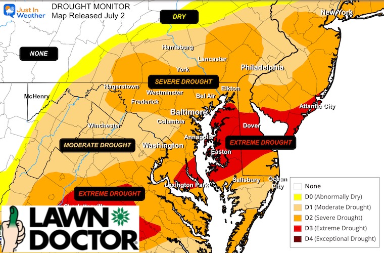 July 2 drought monitor