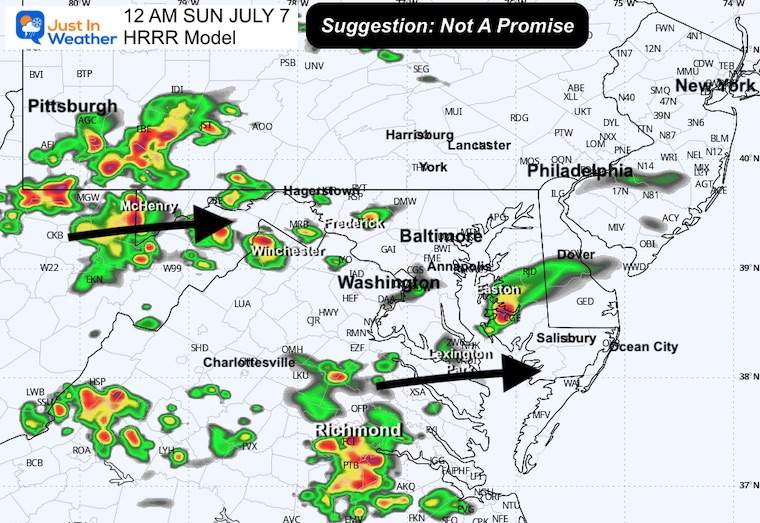 July 6 weather storm radar midnight