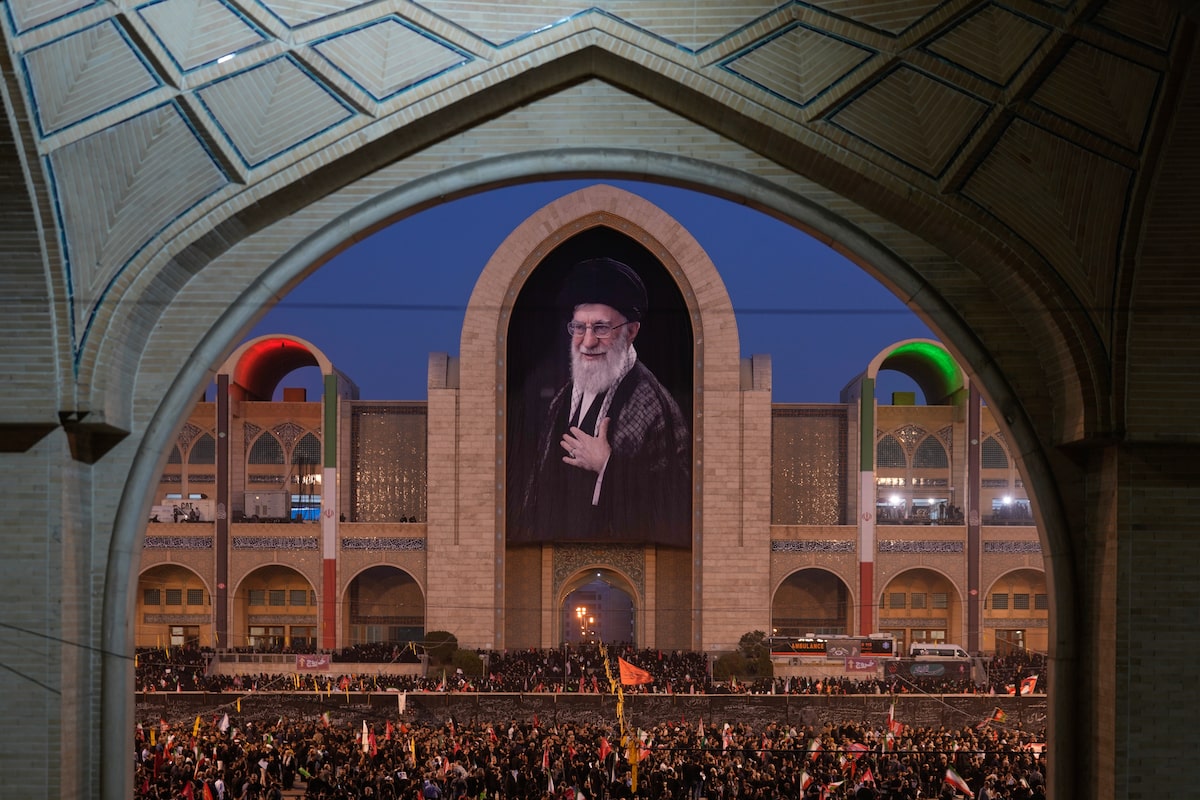 Crowds call for revenge during funeral for Iran’s late Supreme Leader Ayatollah Ali Khamenei