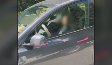 Video of Tesla driver seemingly asleep on B.C. highway prompts RCMP investigation - CTV News