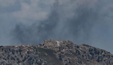 Lebanon’s president condemns Israeli explosions near historic castle