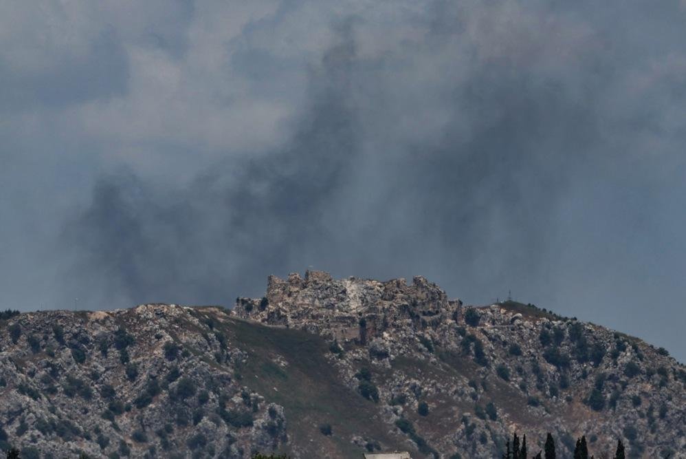 Lebanon’s president condemns Israeli explosions near historic castle