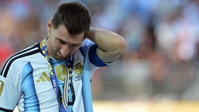 Lionel Messi took to Instagram to issue his first reaction on Argentina failing to defend the FIFA World Cup 2026 (HT_PRINT)