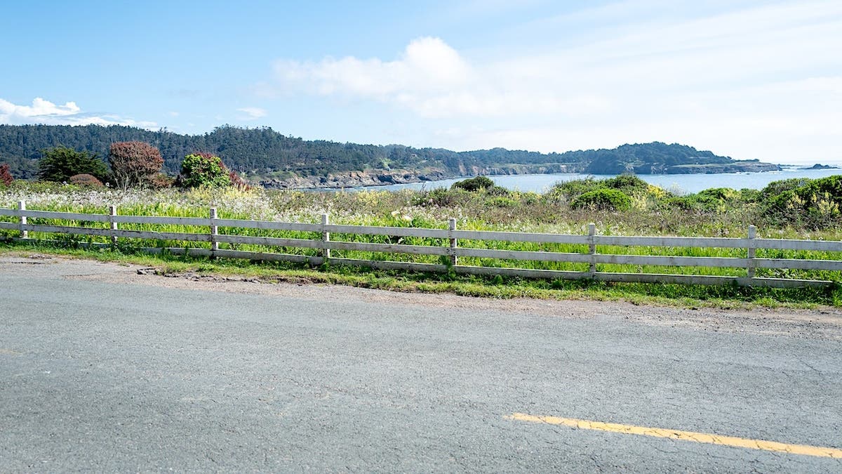 California coastline off the coast of Mendocino