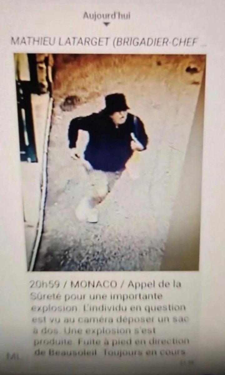 The suspect fled on foot, according to CCTV footage