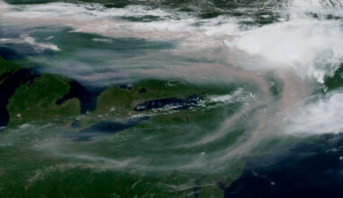 Wildfire Smoke Spreads Across the Northeast as Temperatures Spike