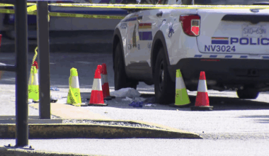 Man dies after police shooting at shopping centre in North Vancouver