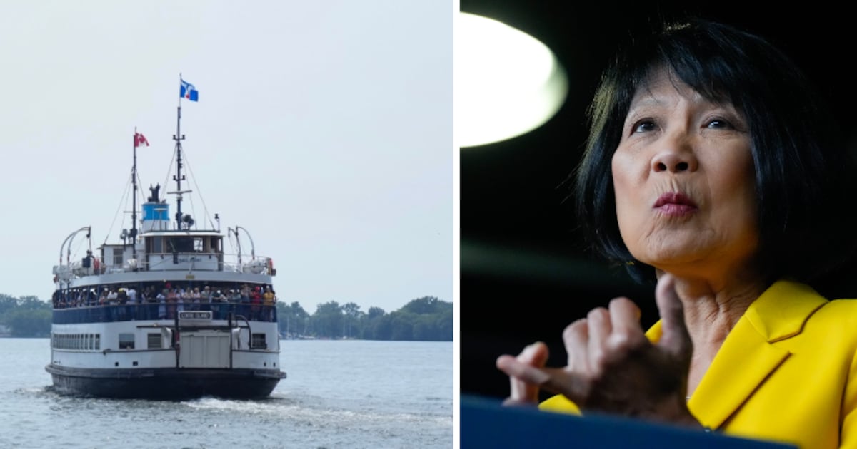 Toronto mayor rejects ‘small fringe group’ remark, offers free ferry rides for kids, seniors - CTV News