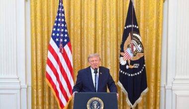 Trump uses White House speech to renew claims of election fraud, accusing China of stealing voter files