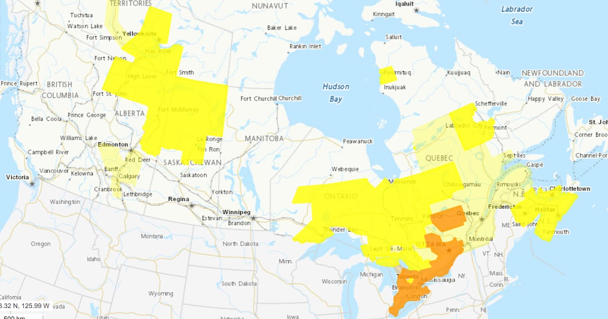 Dangerous heat blankets Canada as alerts remain in effect - CTV News