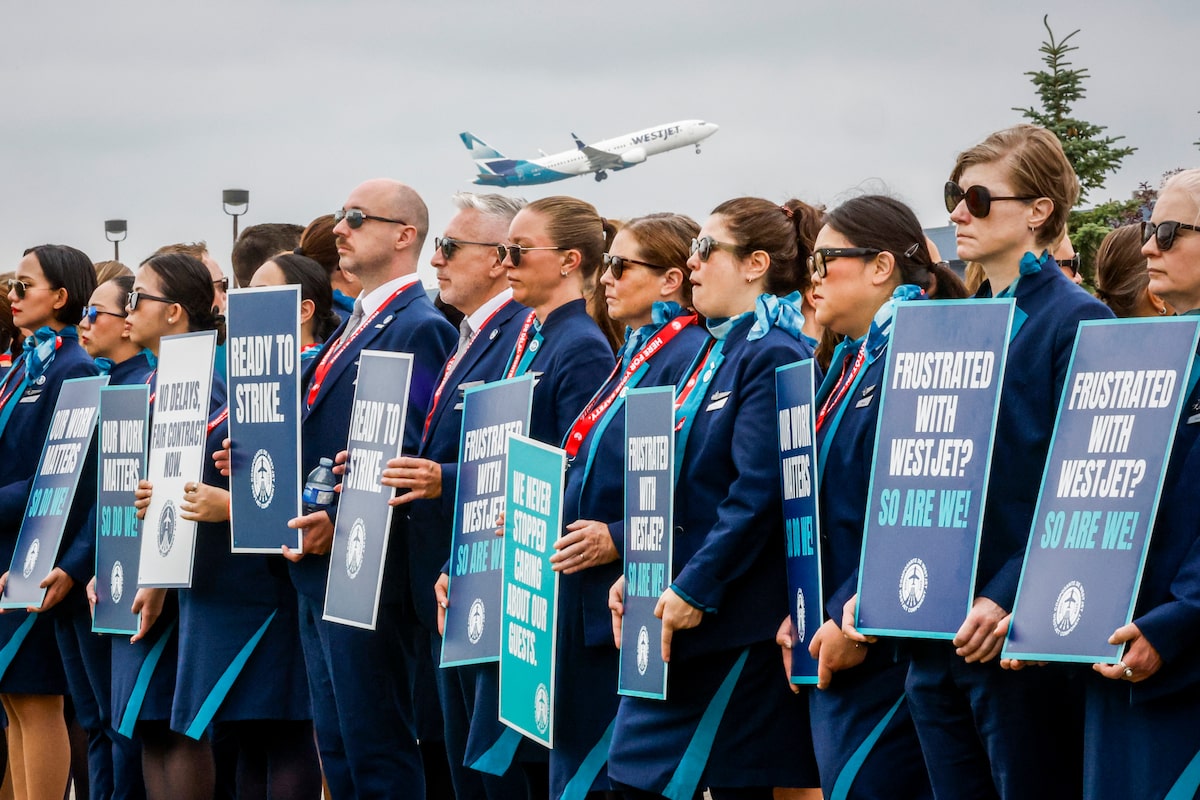 Why and when WestJet flight attendants could strike, and how it may affect you