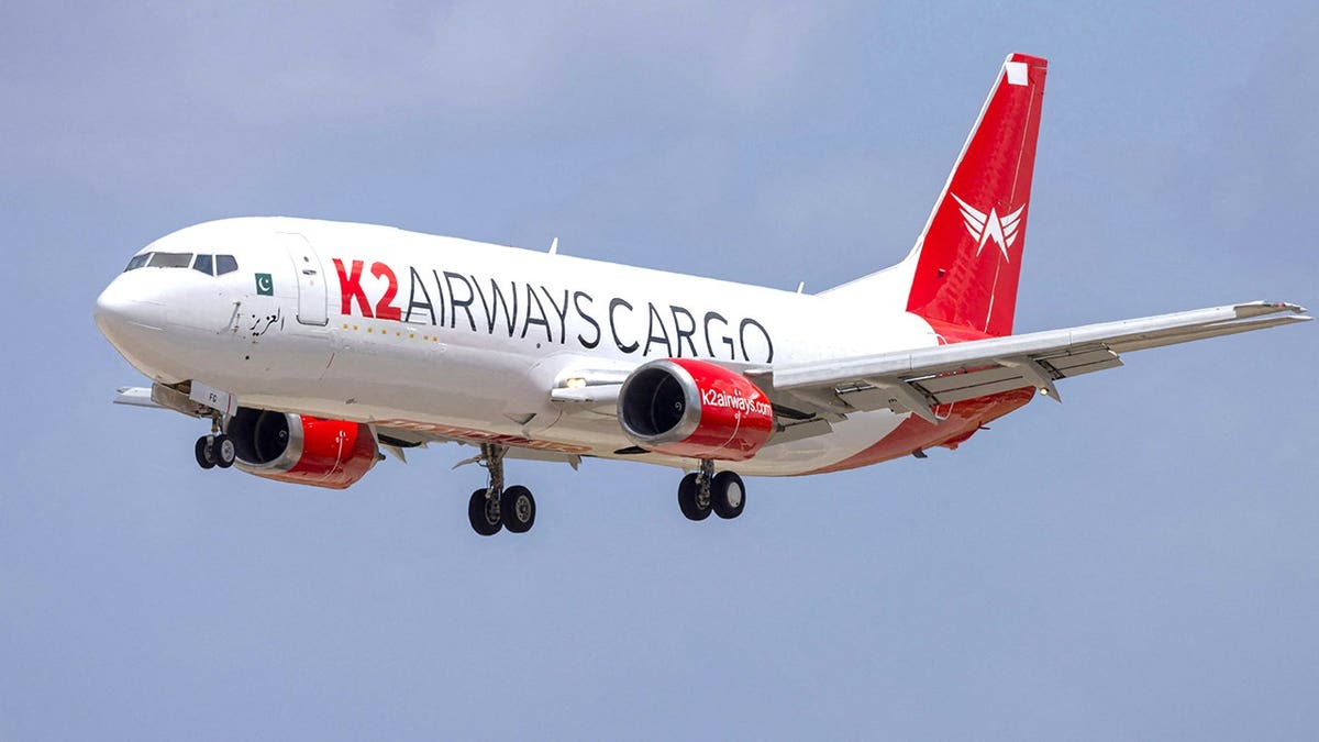 K2 airways flight in air