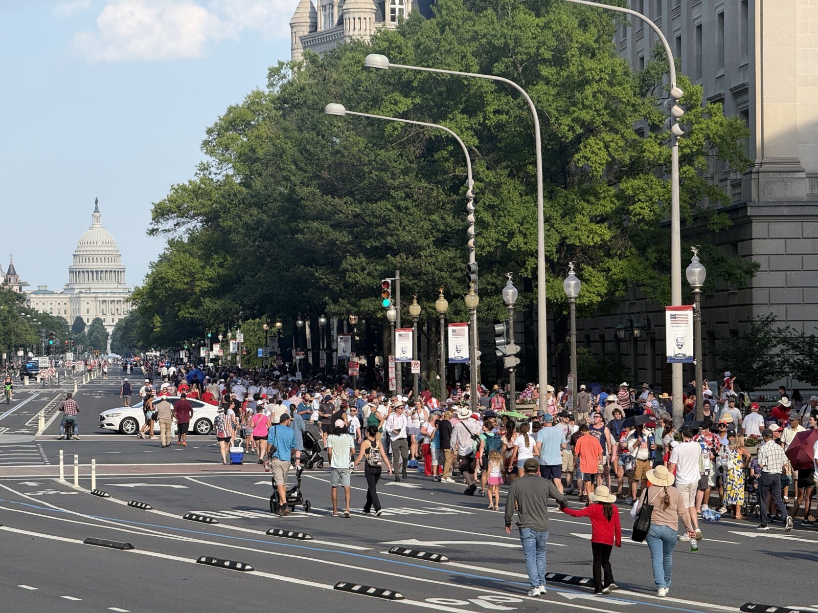 Fourth of July celebration in DC