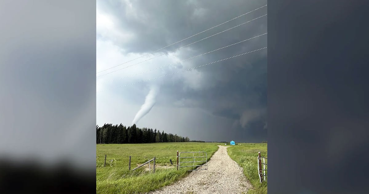 Tornado advisory issued for areas surrounding Edmonton - CTV News