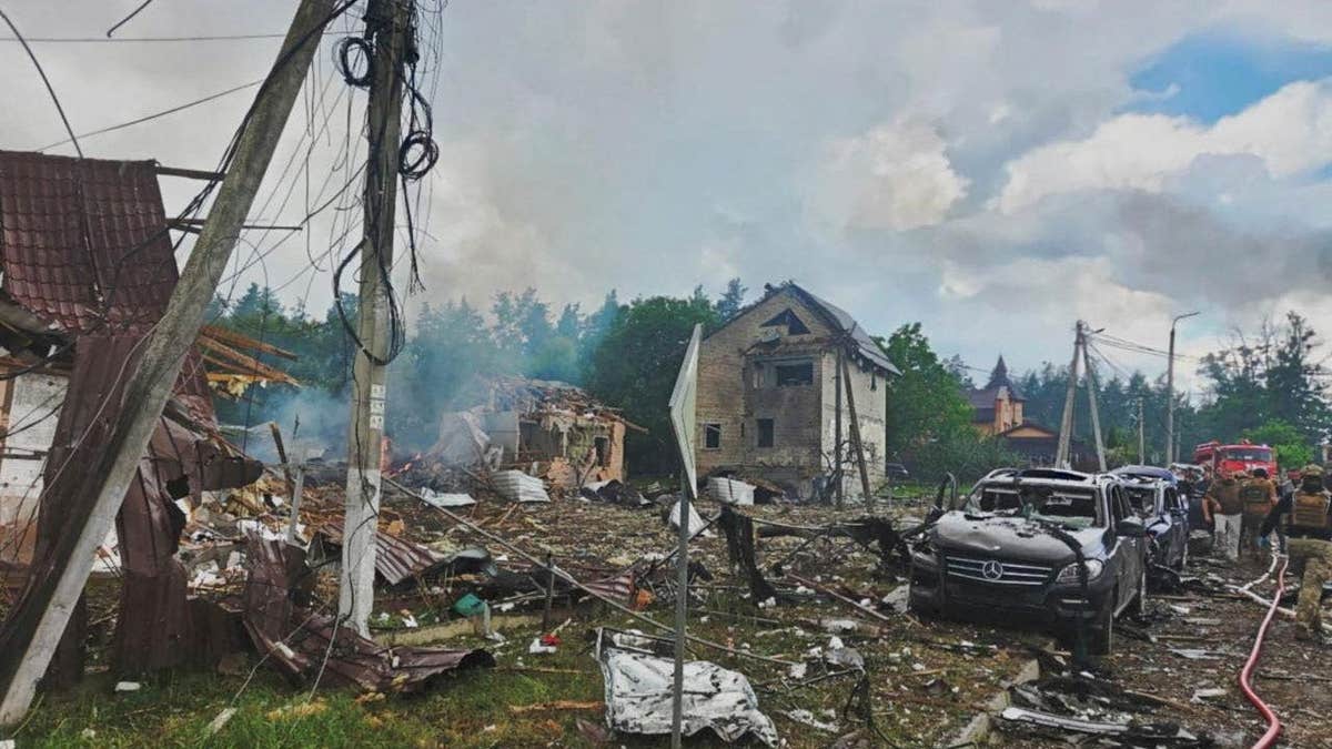 Russia's attack on Ukraine Kyiv region
