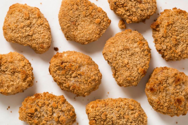 LONDON, ENGLAND - FEBRUARY 16: A photo illustration of Chicken Nuggets on February 16, 2018 in London, England. A recent study by a team at the Sorbonne in Paris has suggested that 'Ultra Processed' foods including things like mass-produced bread, ready meals, instant noodles, fizzy drinks, sweets and crisps are tied to the rise in cancer. (Photo illustration by Dan Kitwood/Getty Images)