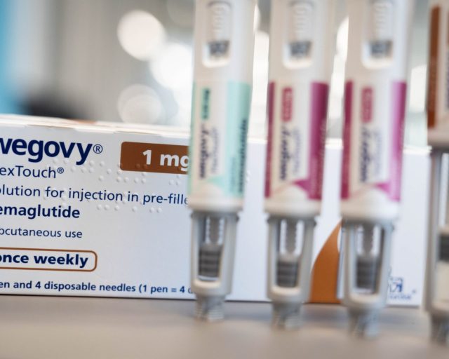 EMBARGOED TO 0001 WEDNESDAY MARCH 8 File photo dated 16/10/24 of Semaglutide (GLP-1) weight-loss drug Wegovy. Ads for an online pharmacy have been banned for promoting prescription-only weight-loss medication to the public and exploiting new mothers' insecurities about body image. The Instagram and Facebook ads for Juniper also created an undue sense of urgency for those considering medicated weight-loss programmes while posts in weight-loss support groups on Facebook did not make clear that they were paid for by the advertiser, the Advertising Standards Authority (ASA) found. Issue date: Wednesday April 8, 2026. PA Photo. Photo credit should read: James Manning/PA Wire