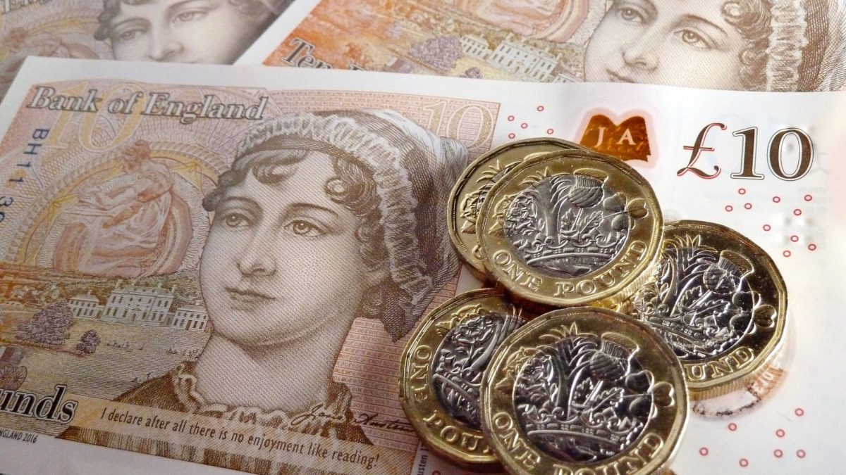 LONDON, ENGLAND - SEPTEMBER 27: A photo illustration of the new British ten pound note, featuring a portrait of Jane Austen, on September 27, 2017 in London, England. A polymer ??20 note featuring JMW Turner will enter circulation by 2020. (Photo by Jim Dyson/Getty Images)