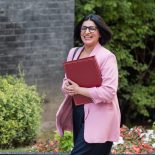 LONDON, UNITED KINGDOM - JULY 15, 2026: Secretary of State for the Home Department Shabana Mahmood arrives in Downing Street to attend the the final Cabinet meeting hosted by the outgoing Prime Minister Sir Keir Starmer in London, United Kingdom on July 15, 2026. (Photo credit should read Wiktor Szymanowicz/Future Publishing via Getty Images)
