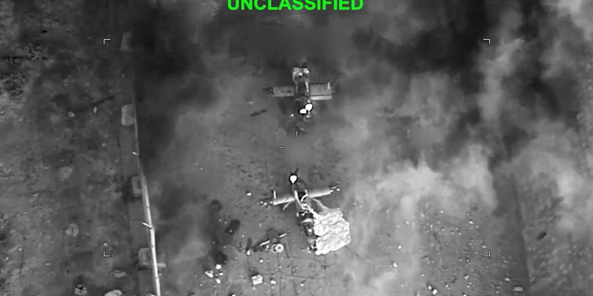 Smoke rises from an explosion at an unknown location, during what U.S. Central Command (CENTCOM) says are strikes on Iran, in this screen grab taken from a handout video released on July 15, 2026. U.S. Central Command/Handout via REUTERS THIS IMAGE HAS BEEN SUPPLIED BY A THIRD PARTY. MANDATORY CREDIT. OVERLAY AND MASKING AT SOURCE. Verification lines: - Reuters was not able to independently verify the location and the date when the video was filmed. - No earlier version of the video was found posted online before Wednesday (July 15)