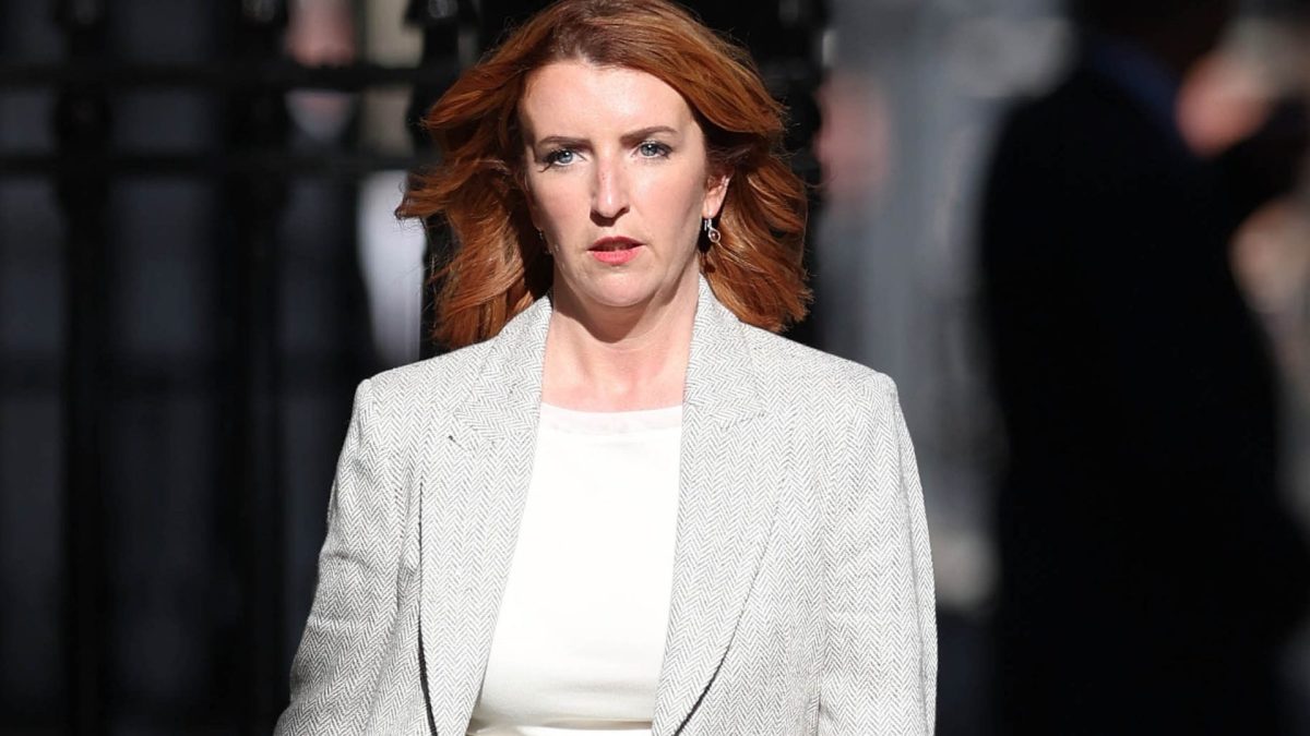 LONDON, ENGLAND - JULY 20: Louise Haigh arrives in Downing Street on July 20, 2026 in London, England. New Labour leader Andy Burnham has assumed the office of Prime Minister of Great Britain and Northern Ireland today, pledging to reduce the cost of living with a new economic model. (Photo by Ryan Jenkinson/Getty Images)