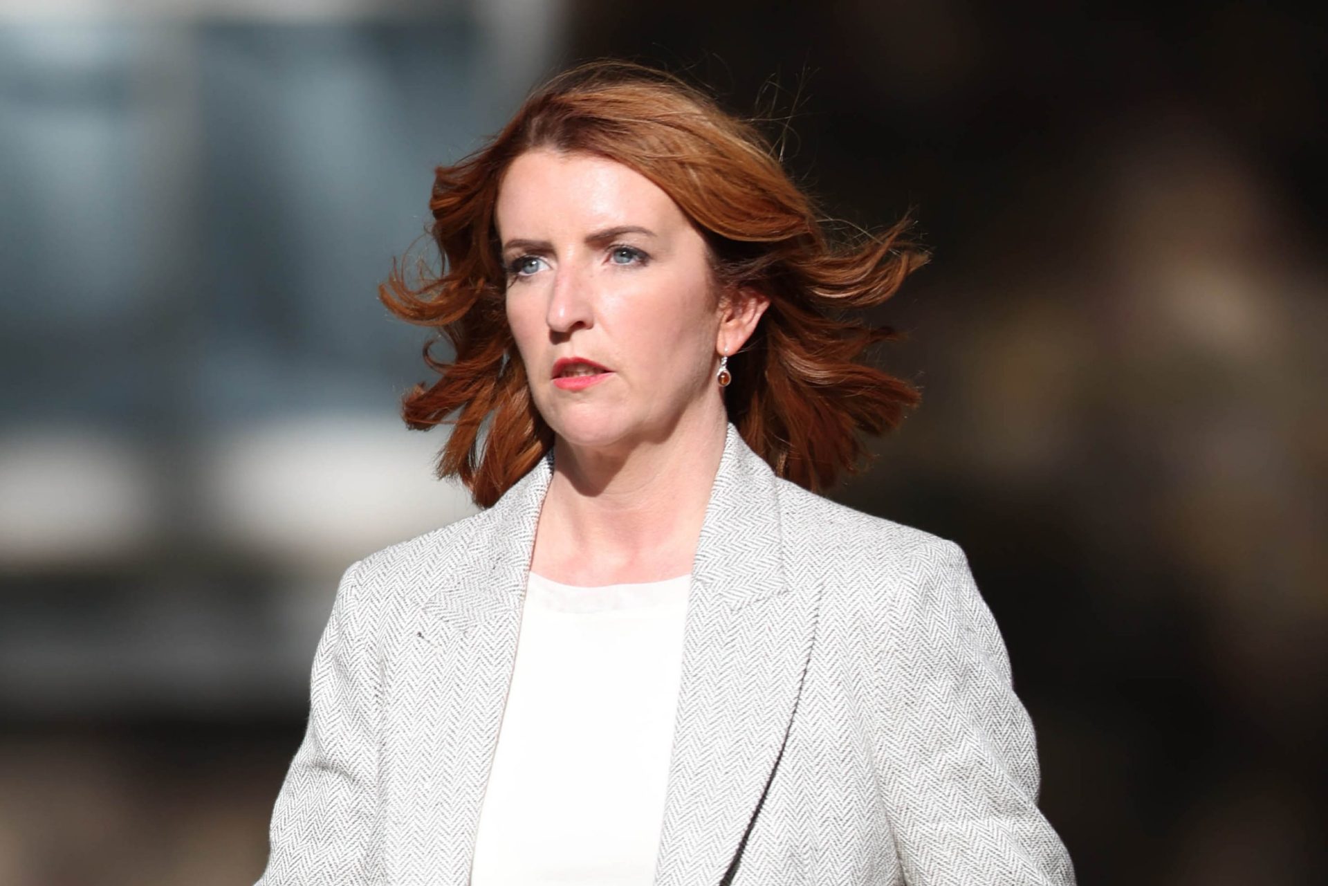LONDON, ENGLAND - JULY 20: Louise Haigh arrives in Downing Street on July 20, 2026 in London, England. New Labour leader Andy Burnham has assumed the office of Prime Minister of Great Britain and Northern Ireland today, pledging to reduce the cost of living with a new economic model. (Photo by Ryan Jenkinson/Getty Images)