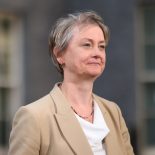 LONDON, ENGLAND - JULY 20: Yvette Cooper leaves 10 Downing Street on July 20, 2026 in London, England. New Labour leader Andy Burnham has assumed the office of Prime Minister of Great Britain and Northern Ireland today, pledging to reduce the cost of living with a new economic model. (Photo by Dan Kitwood/Getty Images)
