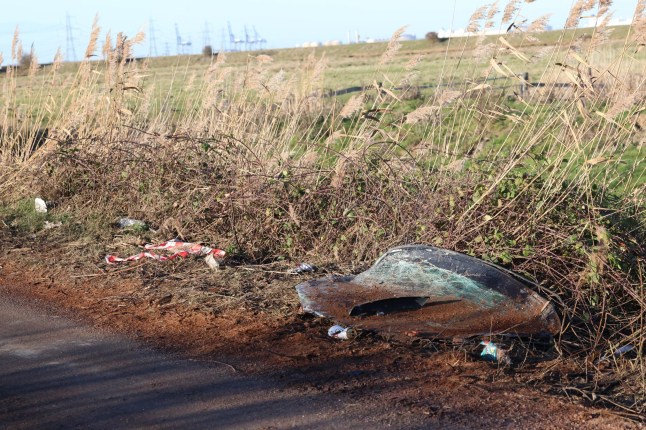 An inquest has heard the harrowing final moments of two teenagers who drowned after a car overturned into a water-filled drainage ditch in Kent, while a third passenger survived after being trapped for almost three hours. Kent and Medway Coroner's Court heard how Adam Dudzinski, 17, and his girlfriend Chloe-Ann Naylor, 16, died after the blue Ford Fiesta they were travelling in left Old Ferry Road, Iwade, near Sittingbourne, at around 8.30pm on 3 January. A 16-year-old girl, who cannot be identified for legal reasons, survived the crash and later gave a moving account of the terrifying ordeal. Car overturned into drainage ditch Coroner Ian Potter heard Adam had been driving Chloe and their friend to Chloe's home in Sittingbourne after the three had spent the evening together. The court was told Adam, who did not hold a driving licence and was uninsured, lost control of the Ford Fiesta on a sharp bend along the dark rural road. The vehicle overturned and came to rest upside down in a drainage ditch filled with water, trapping all three occupants inside. Survivor recalls terrifying ordeal In a statement read to the court, the surviving passenger said Adam had been driving quickly but was not speeding. She said he attempted to slow down but failed to brake in time for the bend before the car left the road. The teenager described preparing herself to drown before Chloe tapping her leg gave her the courage to release her seatbelt. While trapped inside the submerged vehicle, she recalled Adam repeatedly saying: "I am sorry, I am so sorry." She also described Chloe desperately trying to keep Adam's head above the rising water while repeatedly calling out to her friend before eventually falling silent. Rescue after phone tracking app The court heard the survivor's father became concerned when his daughter's location stopped updating on the Life360 mobile phone app.