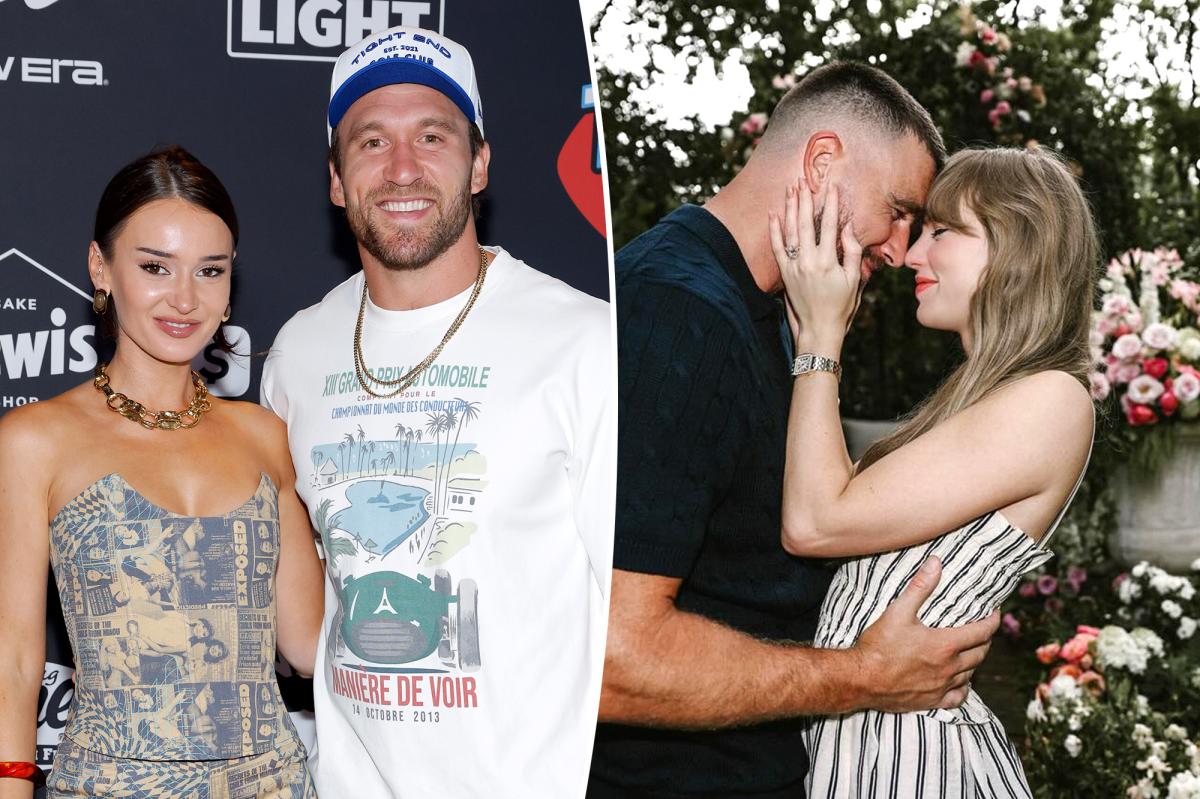 Kristin Juszczyk talks Travis Kelce-Taylor Swift wedding