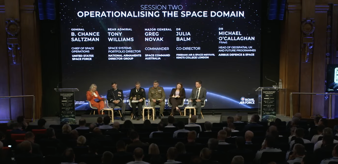 Saltzman’s farewell warning: Prepare for war in space to preserve peace