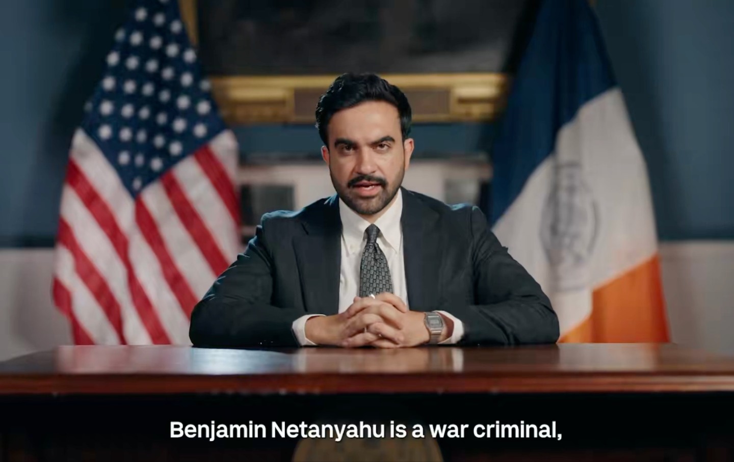 Screenshot of Zohran Mamdani