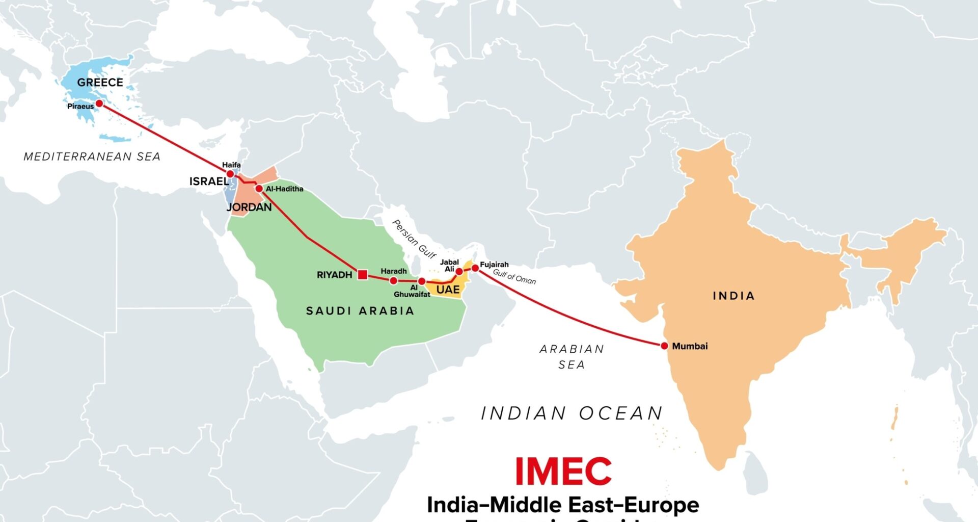 Greece, Israel, and India: The Emerging Maritime Security Architecture of the IMEC