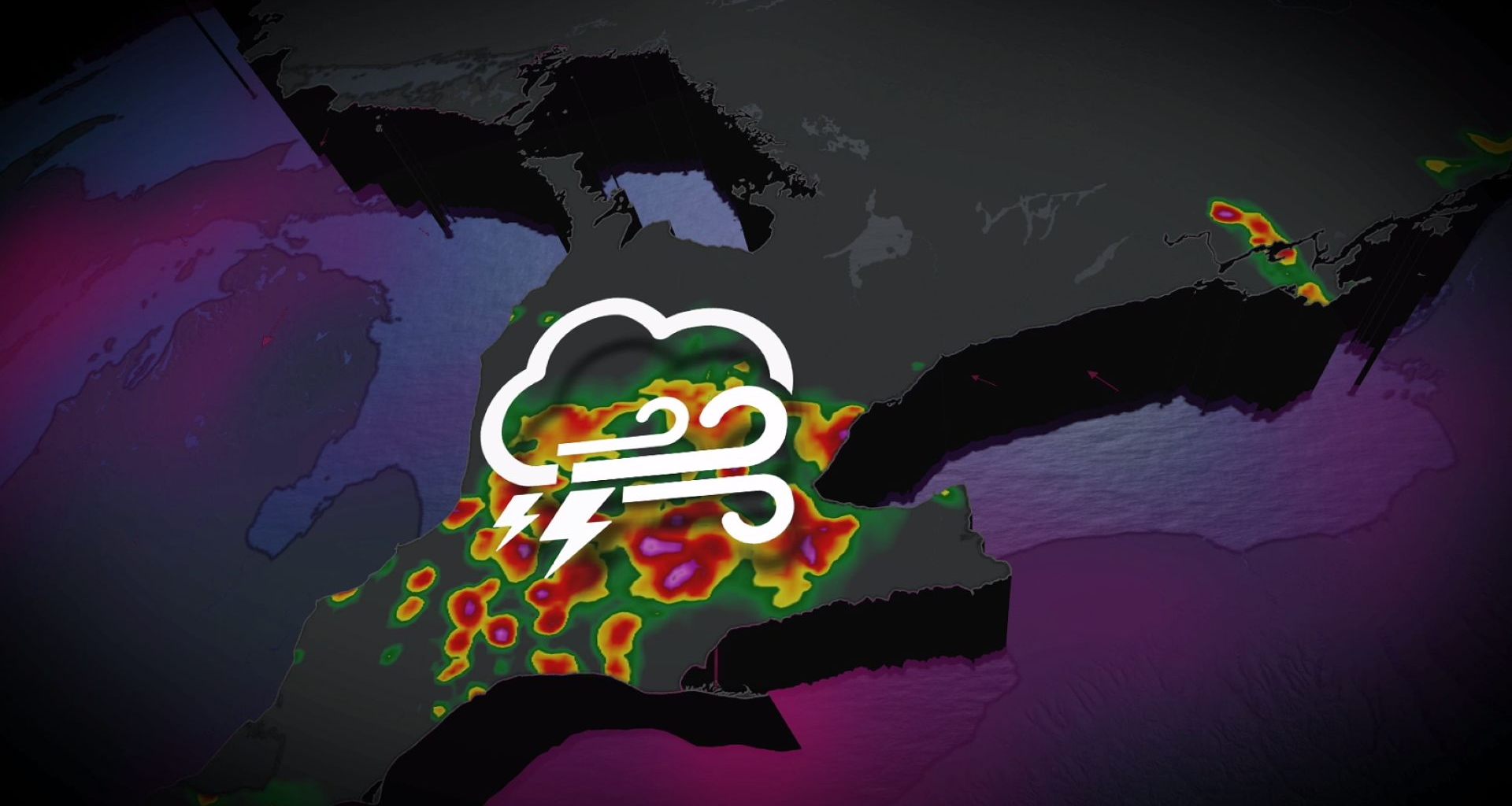 Flood potential in southern Ontario with multi-day thunderstorm risk