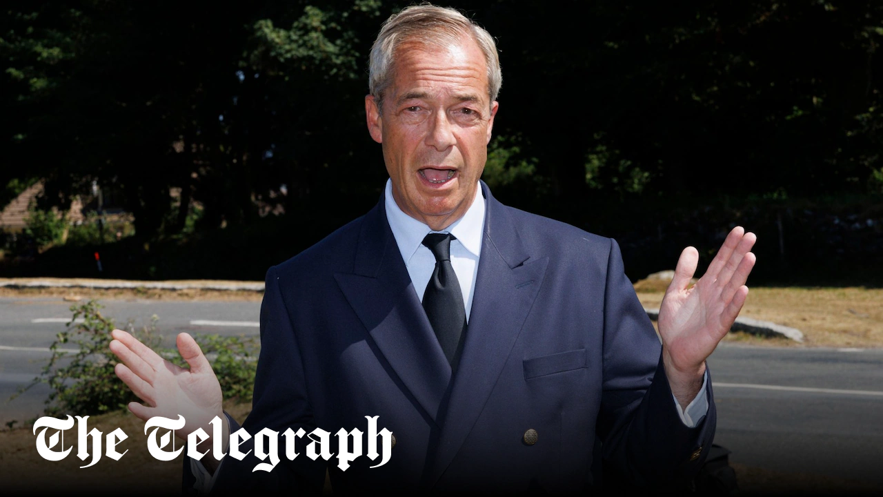 Police arrest man over threat to shoot Nigel Farage
