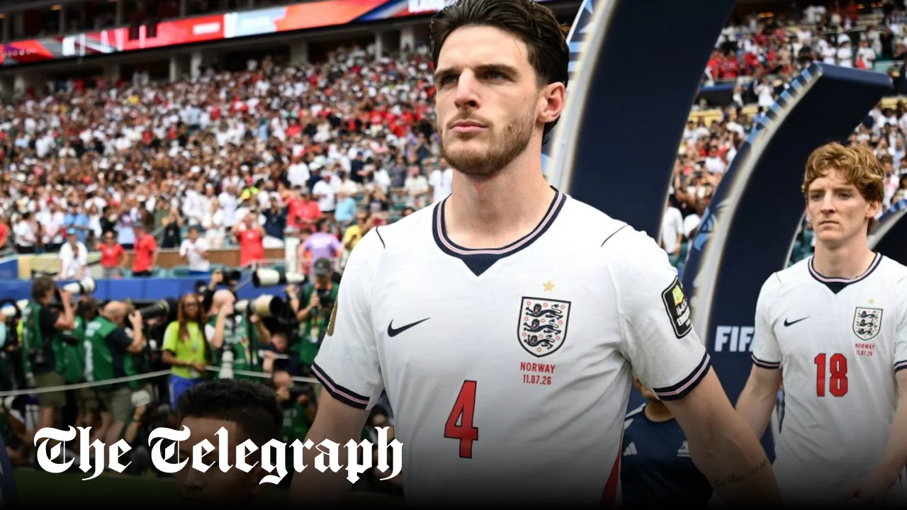 Declan Rice in race to make Argentina game