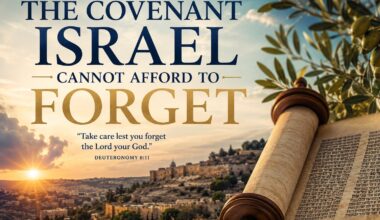 The Blogs: The Covenant Israel Cannot Afford to Forget | Jeffrey Levine