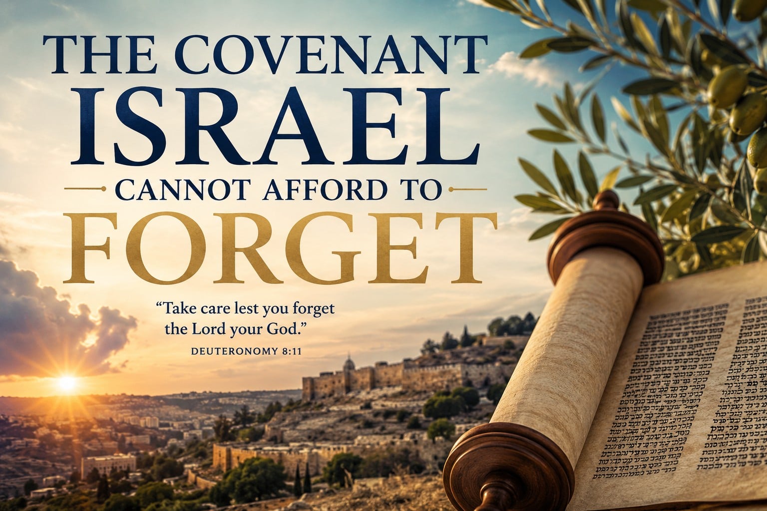 The Blogs: The Covenant Israel Cannot Afford to Forget | Jeffrey Levine