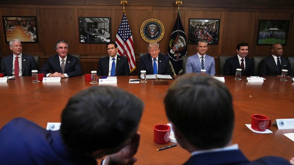 Trump Camp David Cabinet meeting