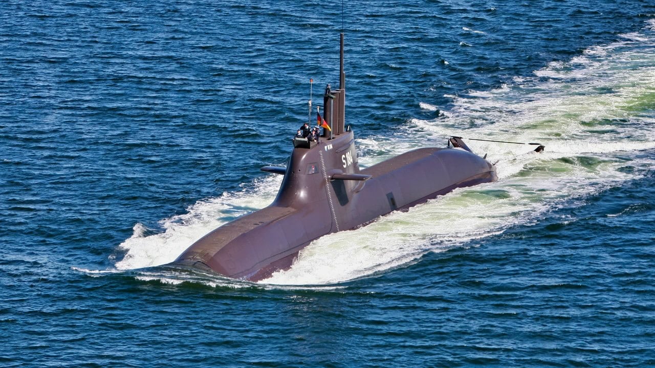 Type 212A Submarine from Germany.