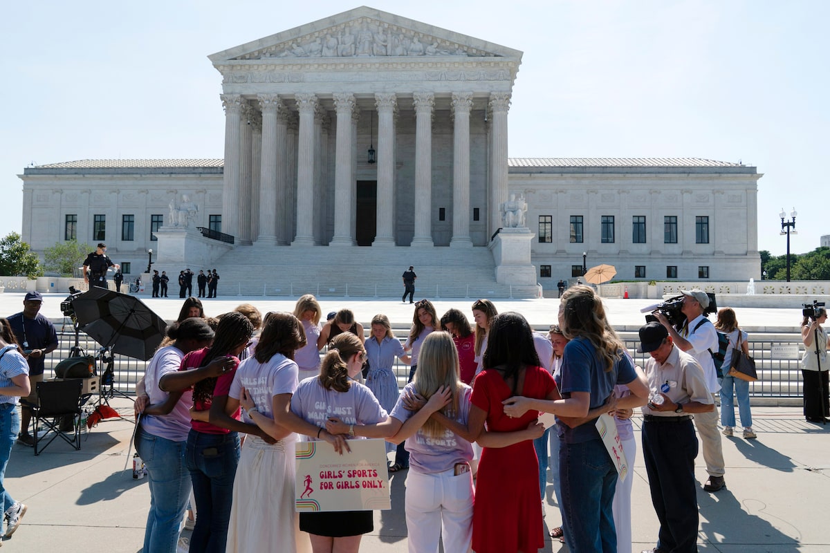 U.S. Supreme Court allows states to ban transgender girls and women from school athletic teams