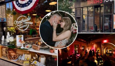 NYC hotspots Taylor Swift and Travis Kelce served food from at their lavish wedding
