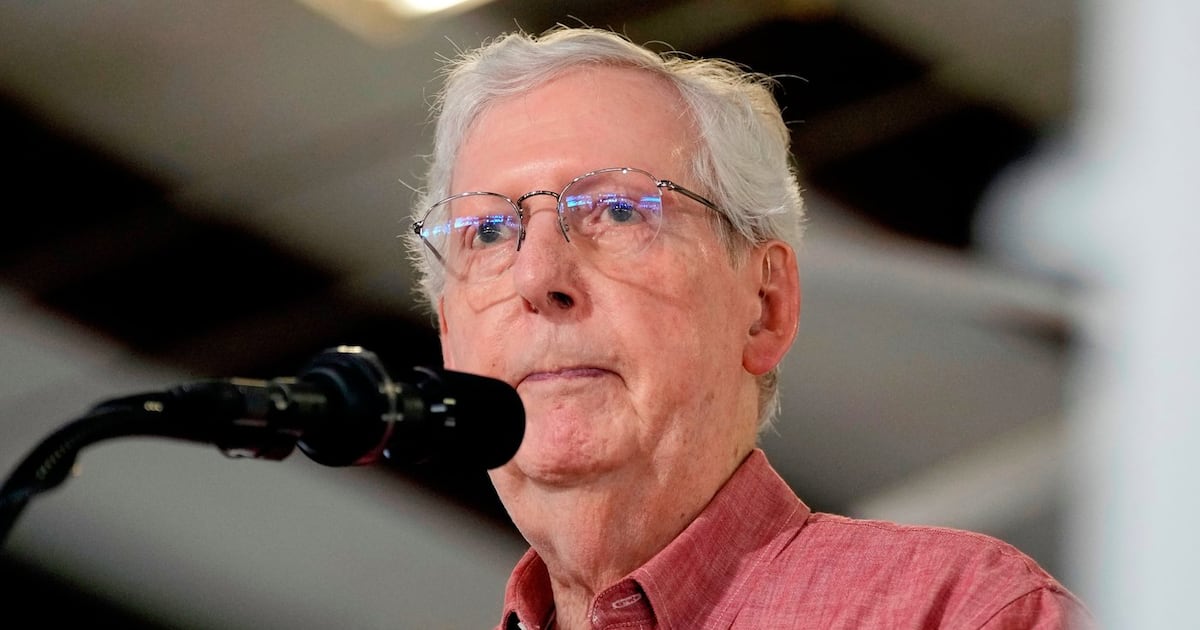 McConnell says a fall led to his hospitalization, breaking weeks of silence about health condition - CTV News