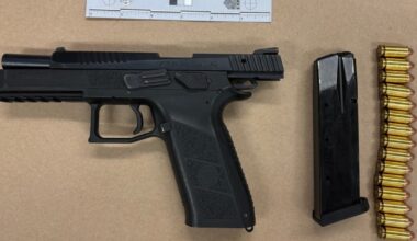 Man arrested for multiple firearms charges after asking police for change in North York - CTV News