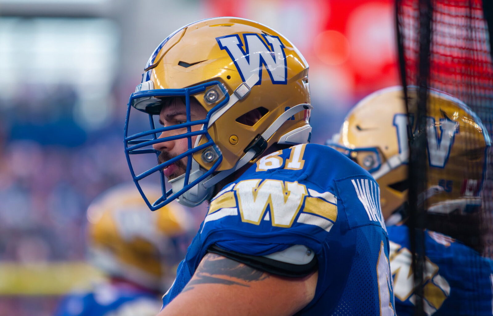 Winnipeg Blue Bombers shuffle trenches against Tiger-Cats
