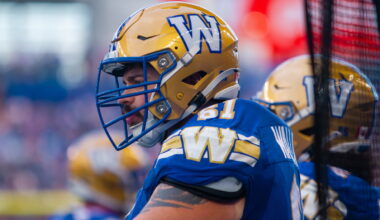 Winnipeg Blue Bombers shuffle trenches against Tiger-Cats