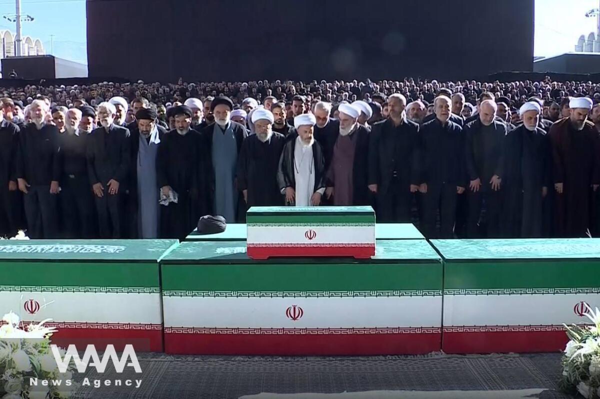 Funeral Prayer Held for Late Iranian Leader Ayatollah Ali Khamenei